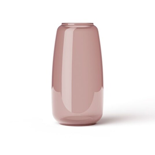 Lyngby Form Vase Burgundy 130/3-U