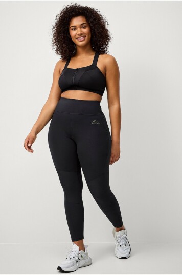 Zizzi - Treningstights aCore 7/8 Tights - Svart