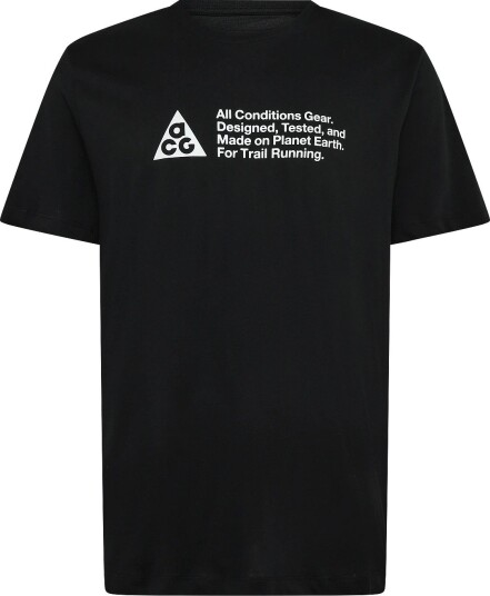 Nike Nike Acg Tee Trail Logo   BLACK   XL