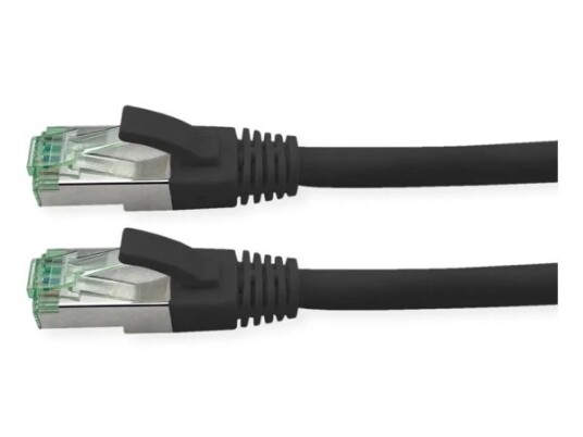 Roline Rm S/Ftp Patchkabel Kat6a/Kl.Ea Tpe Schwarz 15M Ftp Pimf 15 M Cat6a S/Ftp S-Stp Rj-45 Rj-45 Sort