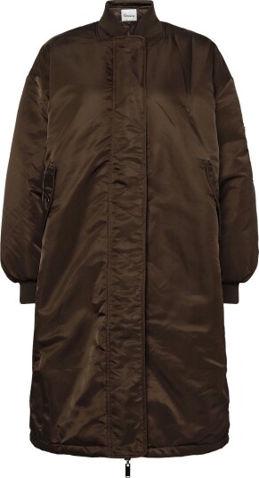 My Essential Wardrobe Helgamw Reversable Long Jacket DEMITASSE 40