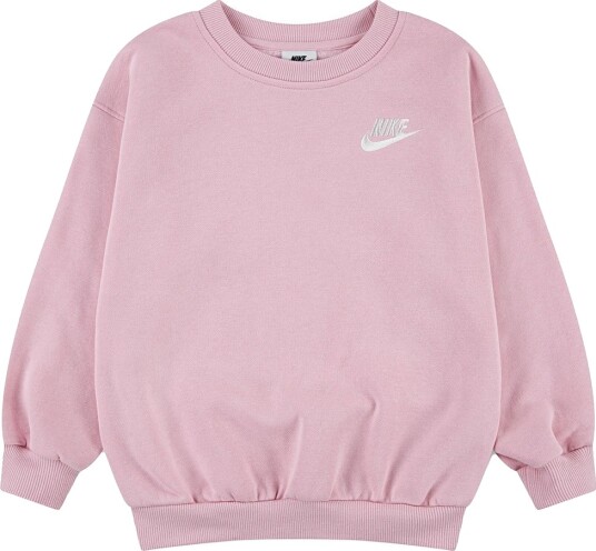 Nike Collegegenser Mineral Soft Rosa Nike 7 år 122 Collegegenser