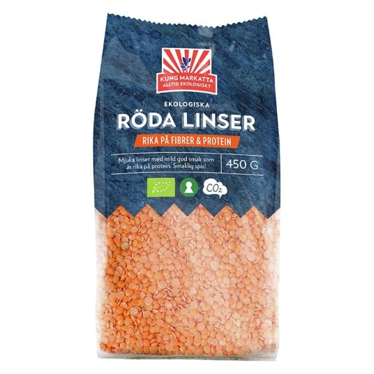 Røde linser EKO 450 g Røde linser EKO 450 g