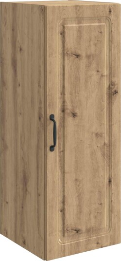 vidaXL Vegghengt skap Artisan eik 33 x 34,5 x 90 cm Konstruert tre