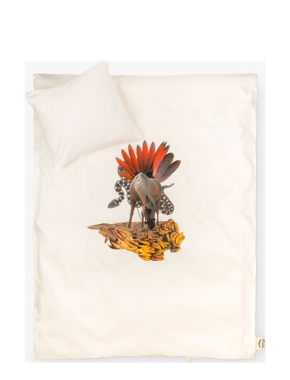 Marooms Nature Bedding Junior - Multi/patterned - 100X140CM;40X45CM Marooms Nature Bedding Junior - Multi/patterned - 100X140CM;40X45CM