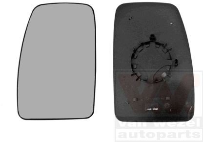 Speilglass ytterspeil VAN WEZEL 3799837 Speilglass ytterspeil VAN WEZEL 3799837
