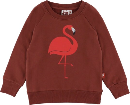 DYR Cph Collegegenser Dyrbellow Dk Brick Flamingo DYR 2 år 92 Collegegenser Rosa