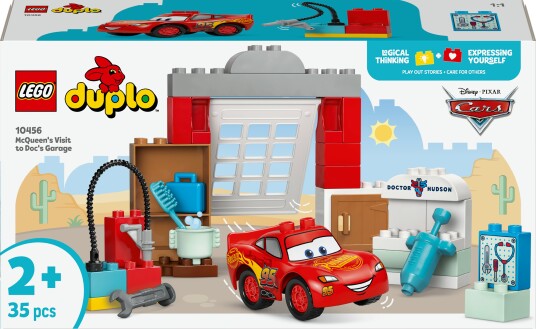 LEGO DUPLO Disney TM 10456 McQueen besøker Docs verksted