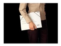 Leitz ALPHA Active - Hengefil - for A4 - med fliker - hvit Leitz ALPHA Active - Hengefil - for A4 - med fliker - hvit