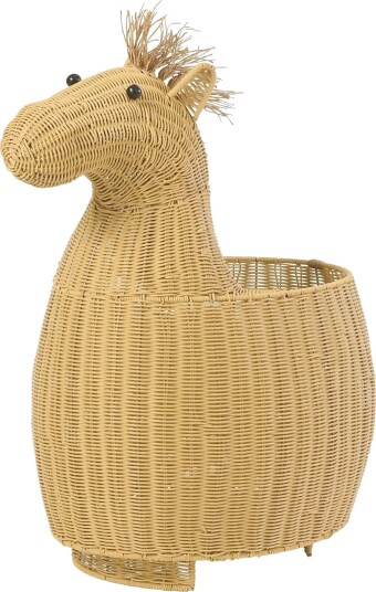 J Line Basket Horse Synthetic Natural One Size