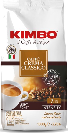 Kimbo | Crema Classico 1 kg kaffebønner Kimbo | Crema Classico 1 kg kaffebønner