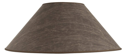 Non La lampeskjerm leather pale brown