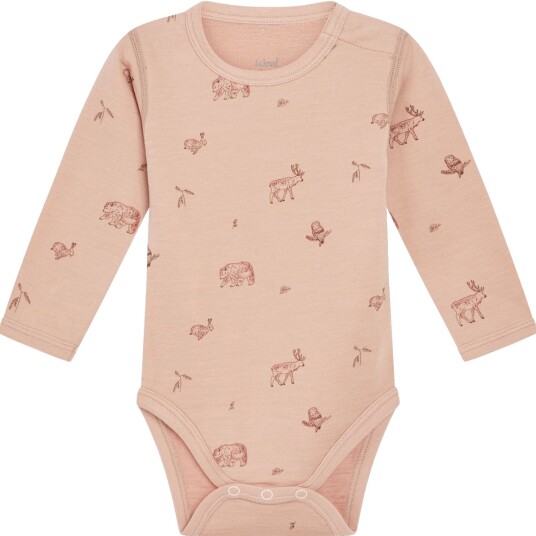 Hust&Claire ull Hust & Claire body ull/bambus skogsdyr Rose Cloud (62) 62 Hust&Claire ull Hust & Claire body ull/bambus skogsdyr Rose Cloud (62) 62