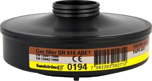 Sundström Gassfilter SR 515 ABE1, For SR 500 Og SR 500 Ex, 2-Pakning