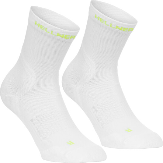 Hellner Shafted Run Sock 2 p Bright White 44 47