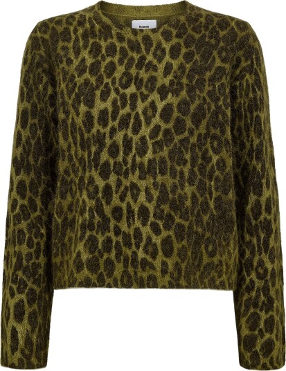 Nümph Nuriette Leo Pullover CALLA GREEN XXL