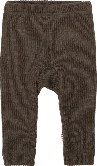 Joha Ribbestrikket ull leggings til barn brun (130) 130 Joha Ribbestrikket ull leggings til barn brun (130) 130