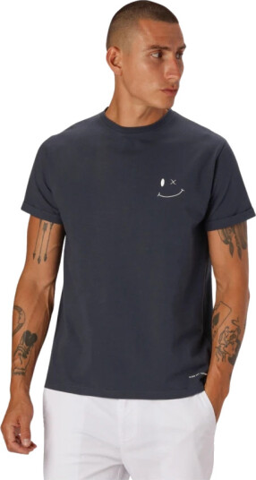 Clean Cut Copenhagen Patrick Organic Tee - Blue - L