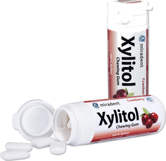 Tannpleie Tyggegummi Miradent Xylitol Tranebær Tannpleie Tyggegummi Miradent Xylitol Tranebær