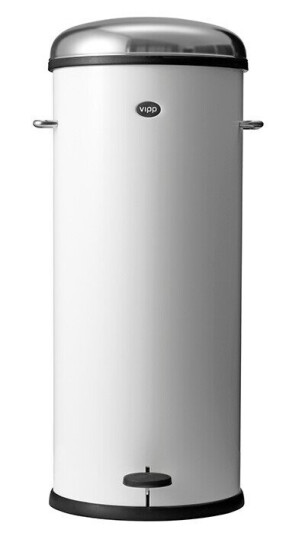 Vipp Vipp17 pedalbøtte 30 liter hvit Vipp Vipp17 pedalbøtte 30 liter hvit