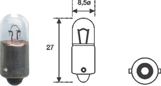 Lyspære, blinklys MAGNETI MARELLI 002893100000