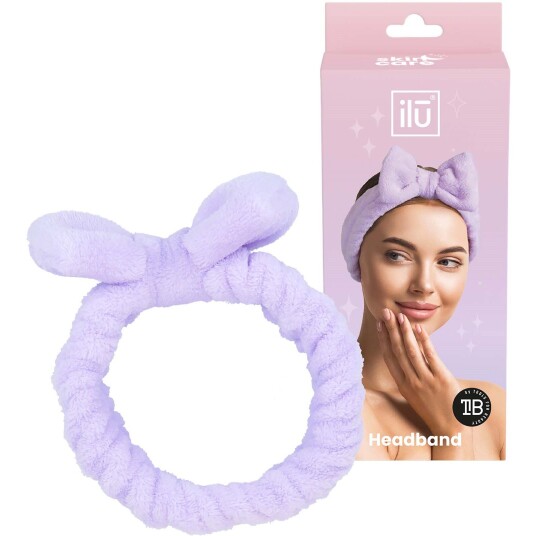 ilū Spa & Skincare Headband Purple ilū Spa & Skincare Headband Purple