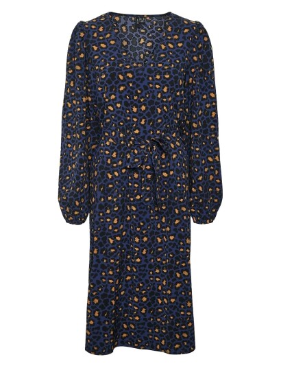 Vero Moda | Vmanne Ls Calf Dress Wvn | XS