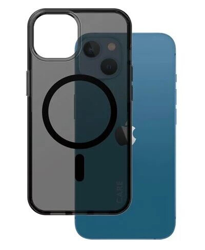 CARE by PanzerGlass Flagship Case Urban Combat Smokey w. Black MagSafe iPhone 14 | 13