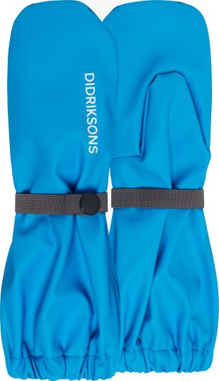 Didriksons Pileglove  Fôrede Regnvotter, Sharp Blue, 6-8 år