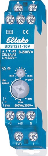 Eltako 21100800 Trykkdimmer 230 V 0 600 VA IP20 Elfordeling & strømforsyning
