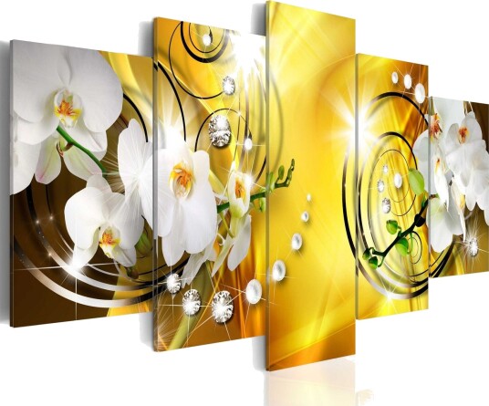 Bilde Yellow Admiration 200x100 Artgeist sp. z o. o.
