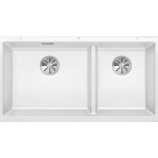 Blanco Subline 480/320 U kjøkkenvask 85,5x46 cm hvit