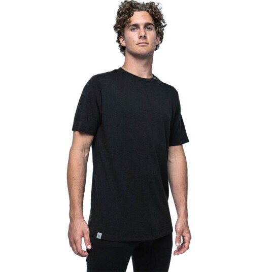 Woolf Merino M's Tuv Tee Black Black XL