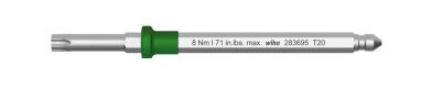 Wiha 283695, 1 Stykker, Torx, T6, 4 Mm, 0,6 Nm, 75 Mm
