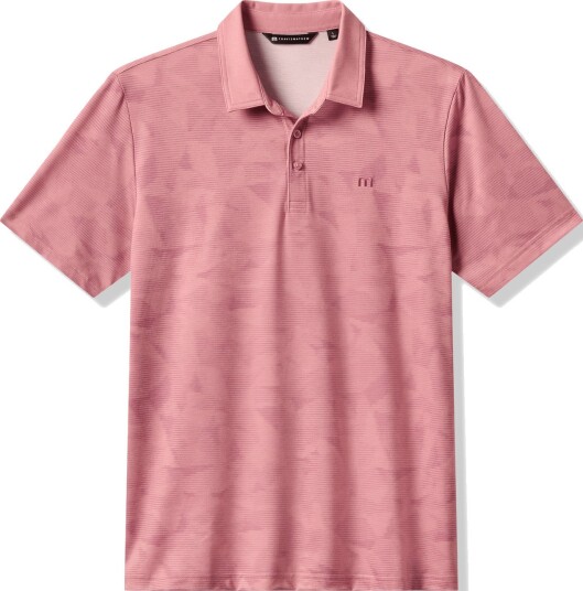 Travis Mathew Featherweight Back N Golf pologenser herre Mauveglow Medium