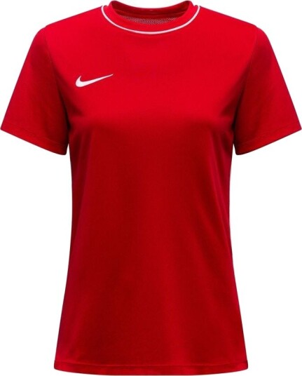Nike Trenings T Skjorte Dri FIT Park 26   Rød/Hvit Kvinner størrelse Large