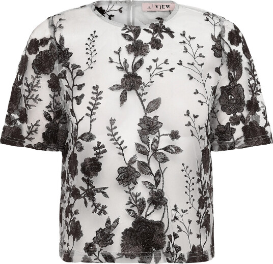 A View Fuschia Blouse White 36 A View Fuschia Blouse White 36
