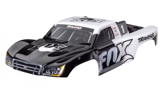 Traxxas 6949 Body Slash 4x4 Fox for Clipless Mounting