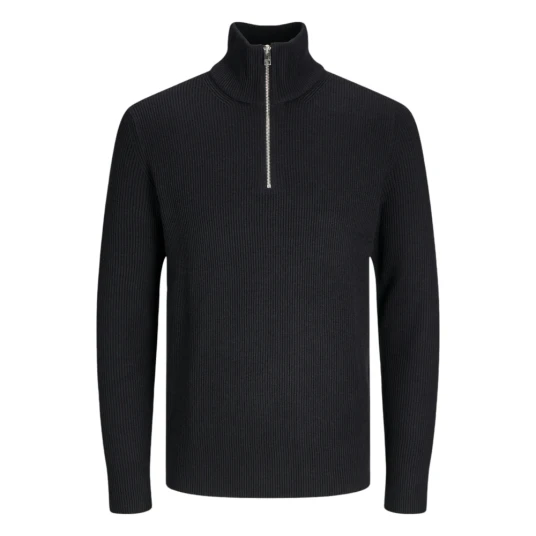 Jack & Jones Herre Strikkevarer Svart 2XL Jack & Jones Herre Strikkevarer Svart 2XL