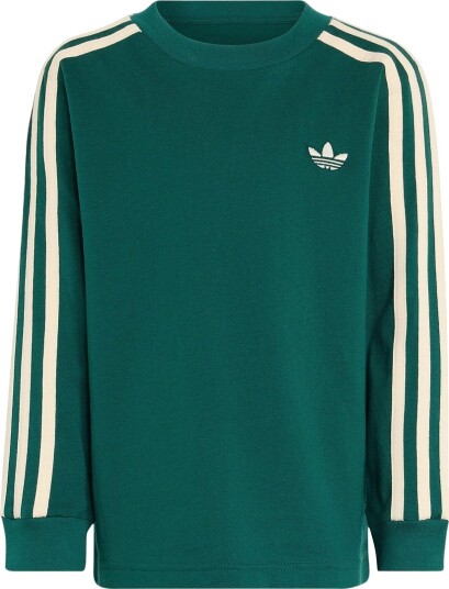 Adidas Originals Genser   3 Stripe LS   CGRØNN   Adidas Originals   5 år (110)   Genser Beige Grønn