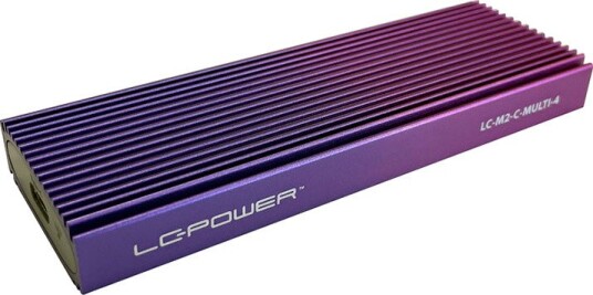 LC Power LC-M2-C-MULTI-4 M.2 SSD kabinett NVMe/SATA LC Power LC-M2-C-MULTI-4 M.2 SSD kabinett NVMe/SATA
