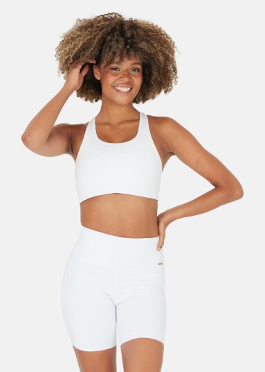 Myolie W Sports Bra White S  Sport-Bh
