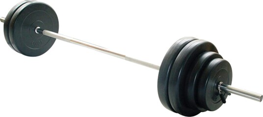 Vektstangsett Fitn Shape 75 kg