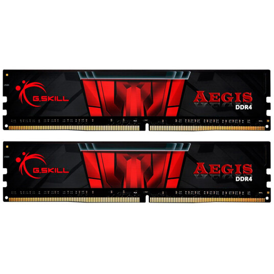 G.Skill Aegis 16GB DDR4 2666MHz RAM - 2x8GB DIMM 288-pin
