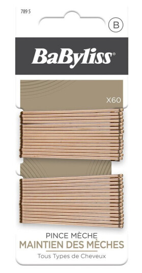 BaByliss Accessories Hairpins Brown 60pcs