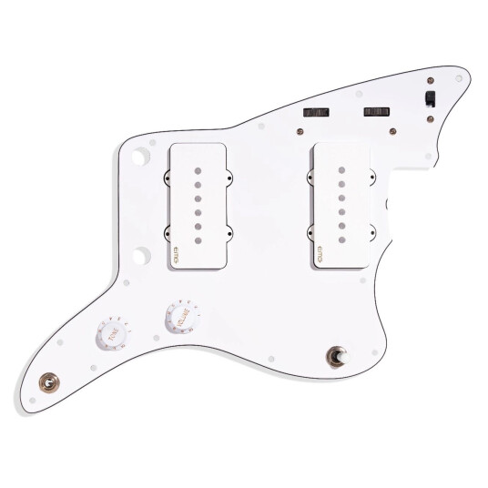 EMG JMASTER Pickguard System White