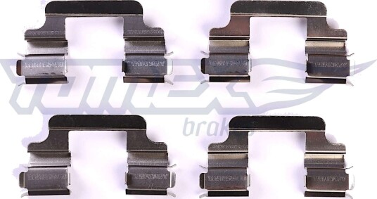 Tilbehørsett, skivebremse belegg TOMEX Brakes TX 43-33