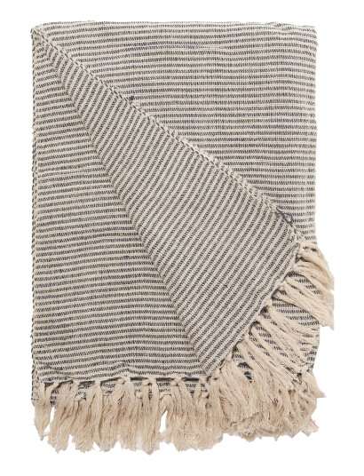 Au Maison Throw - Navy - 130X180CM