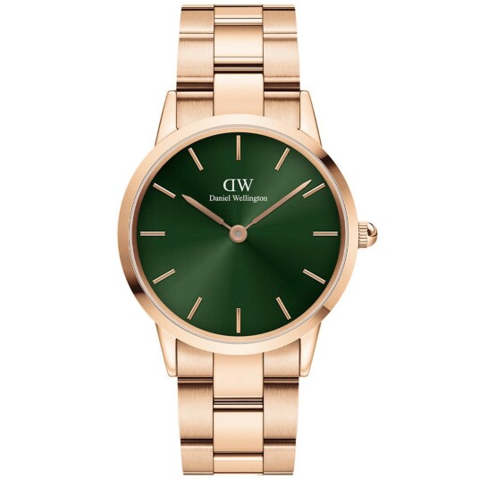 Daniel Wellington Iconic Emerald Rose Dameklokke ADW00100421 Daniel Wellington Iconic Emerald Rose Dameklokke ADW00100421