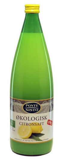 Ponte Sisto Sitronsaft Øko Fl 100
